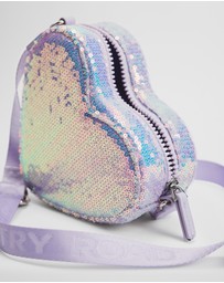 Country Road - Sequin Heart Crossbody