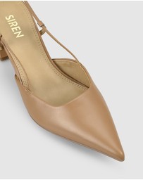 Siren - Yasmine Slingback Heels