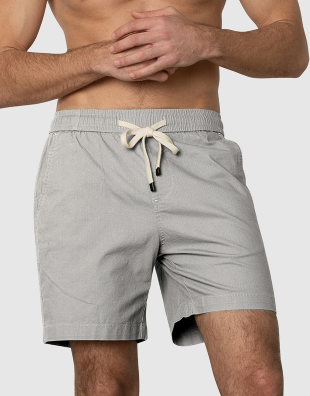 Mosmann - Travis Casual Shorts - Stone Grey