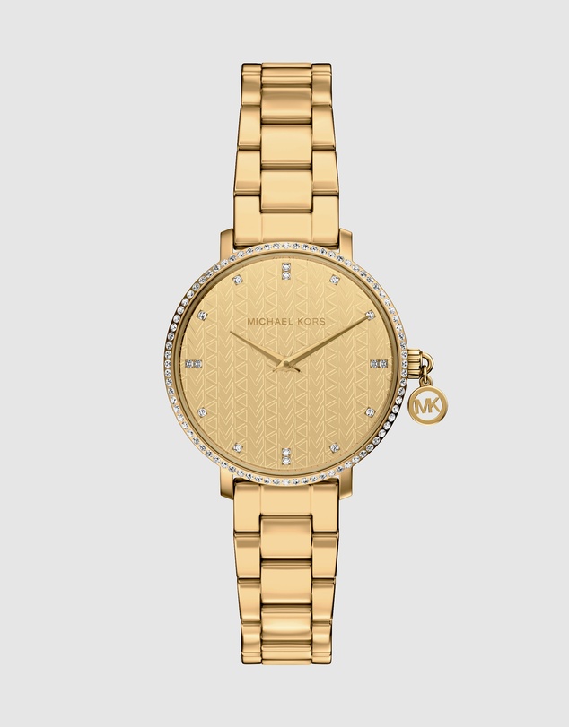 Michael Kors - Pyper Gold Tone Analogue Watch