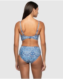 Nip Tuck Swim - Safira Brigitte Ruched Bikini Pant