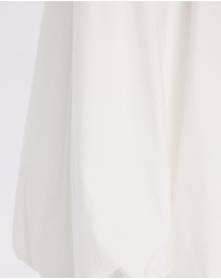 Minima Esenciales - Luna Cotton Bubble Hem Maxi Dress