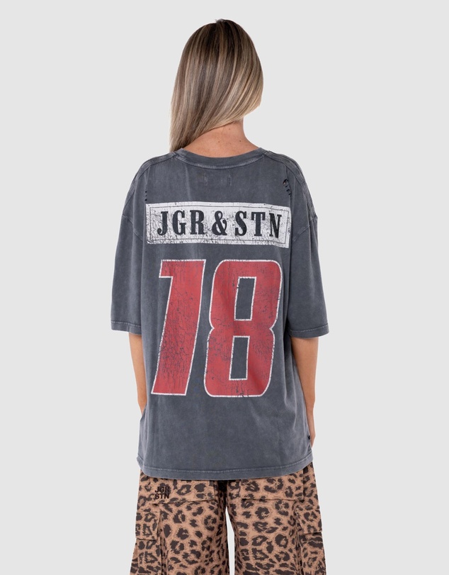 JGR & STN - Drift Distressed Oversized T-Shirt