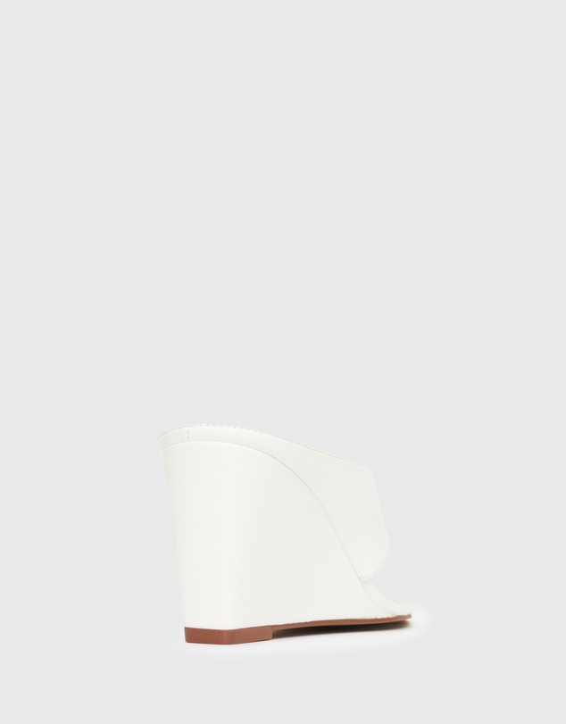 Betts - Selene Square Toe Wedge Sandals