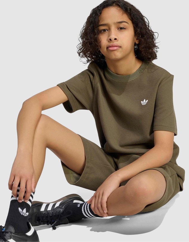 adidas Originals - Regular Waffle T-Shirt - Kids-Teens