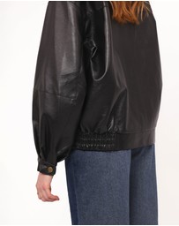 Petal & Pup - Zoe Bomber Jacket - Black