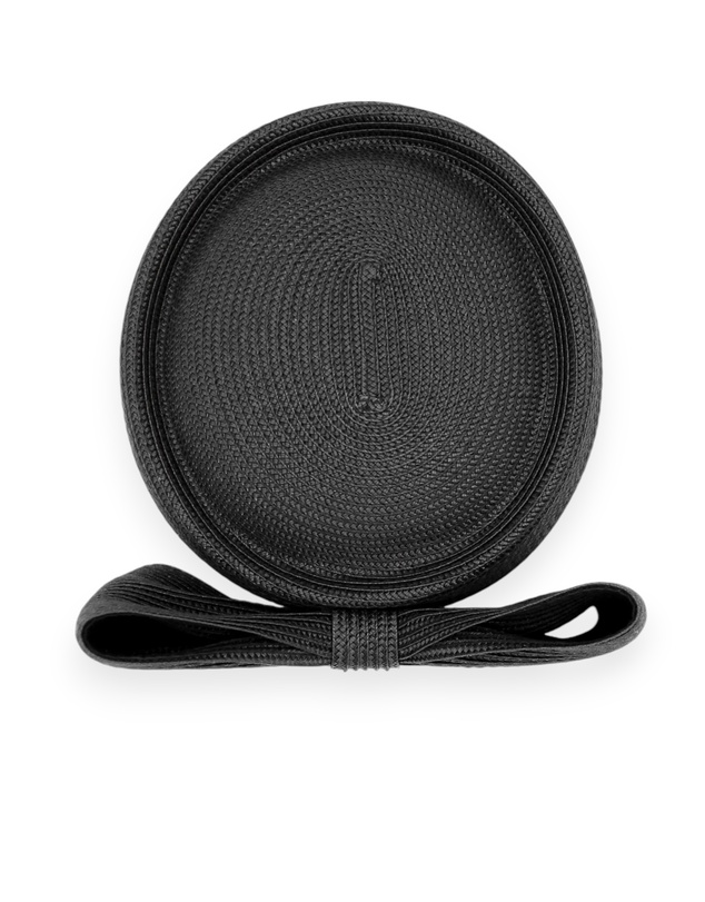 Morgan & Taylor - Tara Racewear Pillbox Hat in Black
