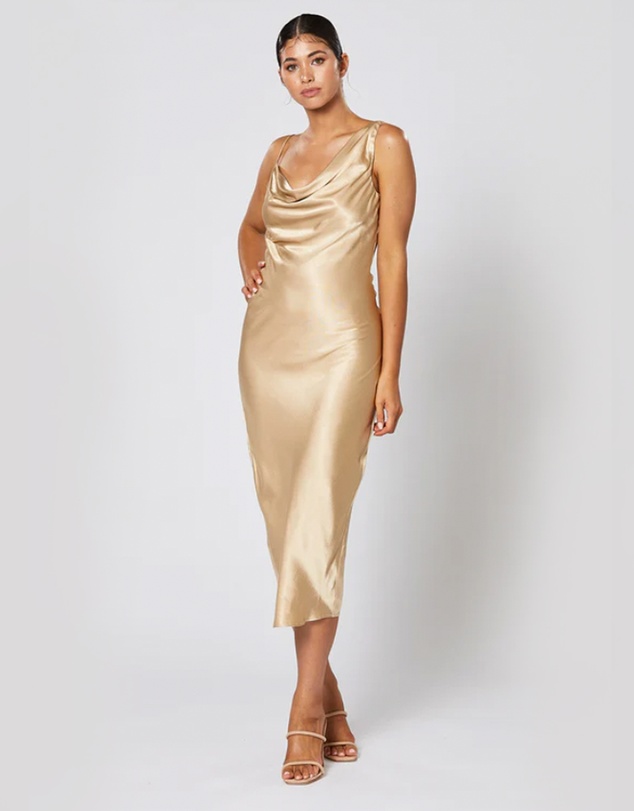 Winona - Cara Dress Gold