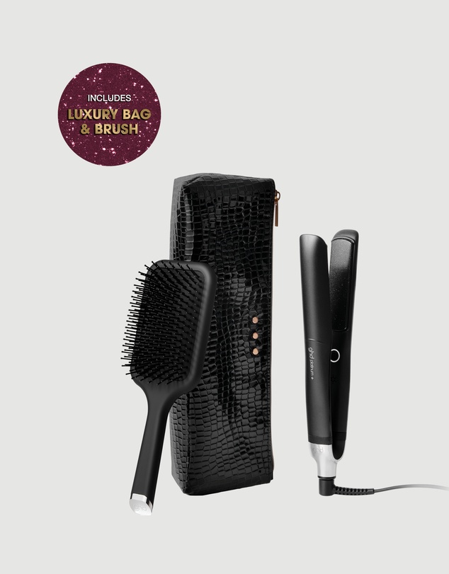 ghd - platinum+ Hair Straightener Gift Set in Black (Valued at $532)