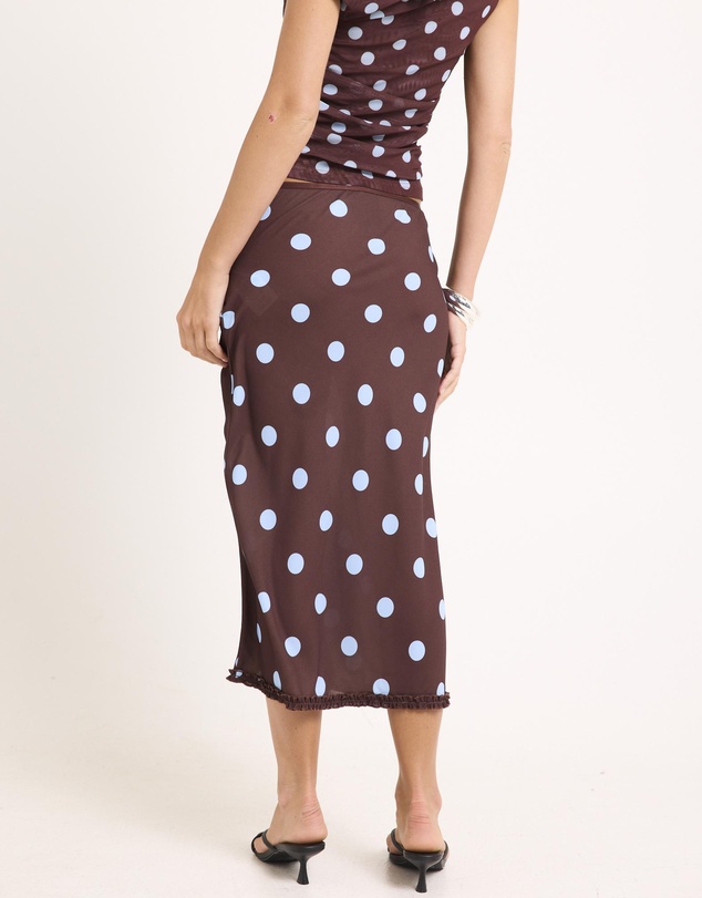 Alice In The Eve - Bijou Polka Midi Skirt