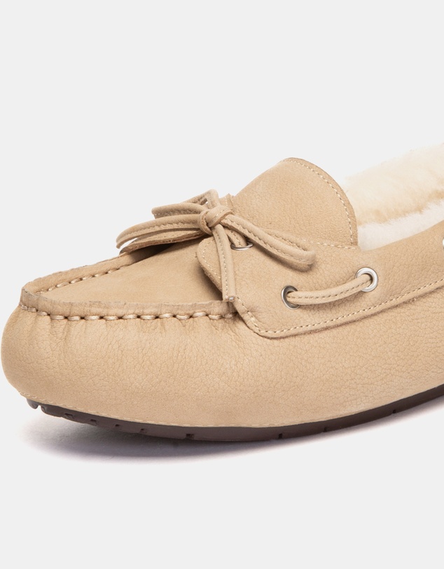 EVERAU - EverAU Ugg Pommie Cow Leather Upper Moccasins