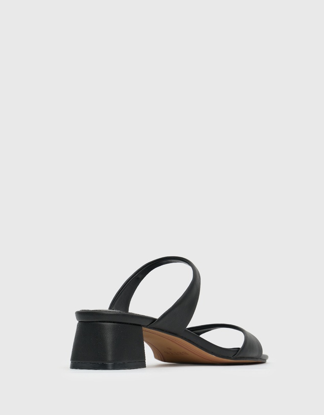 Betts - Wider Fit Argo Block Heel Mule Sandals
