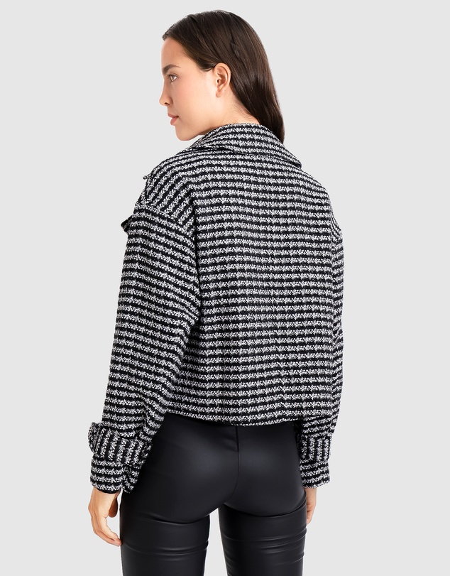 Belle & Bloom - Power Over Me Tweed Jacket
