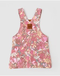WITH LOVE FOR KIDS - Hazel Denim Pinafore Dress - Babies - Kids