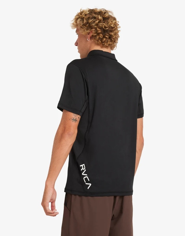 RVCA - Mens Sport Vent Polo Short Sleeve Shirt