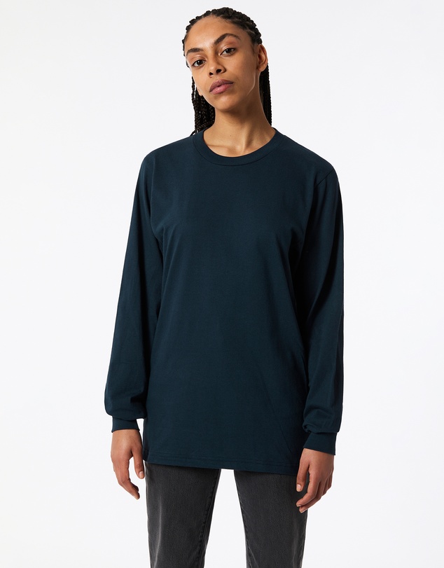American Apparel - Unisex Fine Jersey Long Sleeve T-Shirt