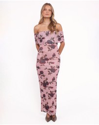Petal & Pup - Indya Maxi Dress - Pink Floral