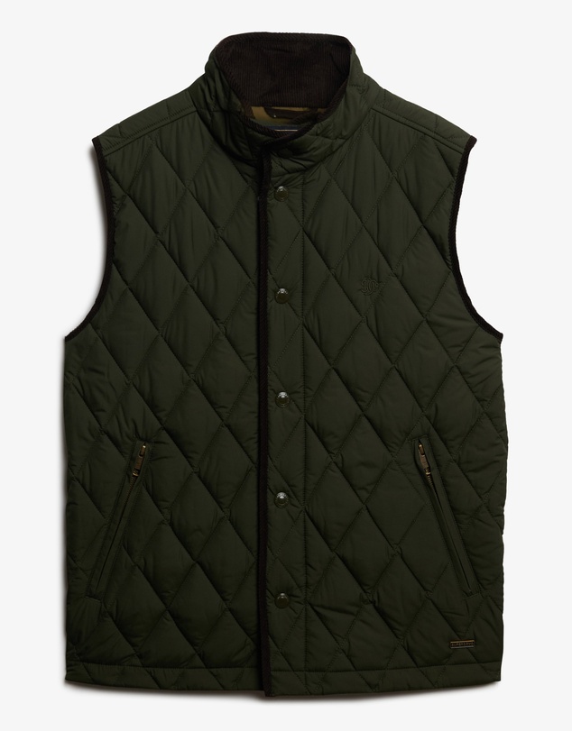 Superdry - Quilted Estate Slim Fit Gilet