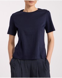 David Lawrence - Misty Mercerised Cotton Tee