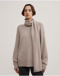 Witchery - Scarf Detail Knit