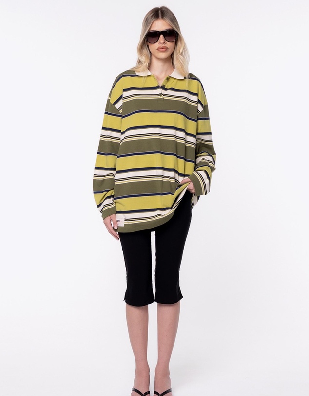 JGR & STN - Elle Oversized LS Polo