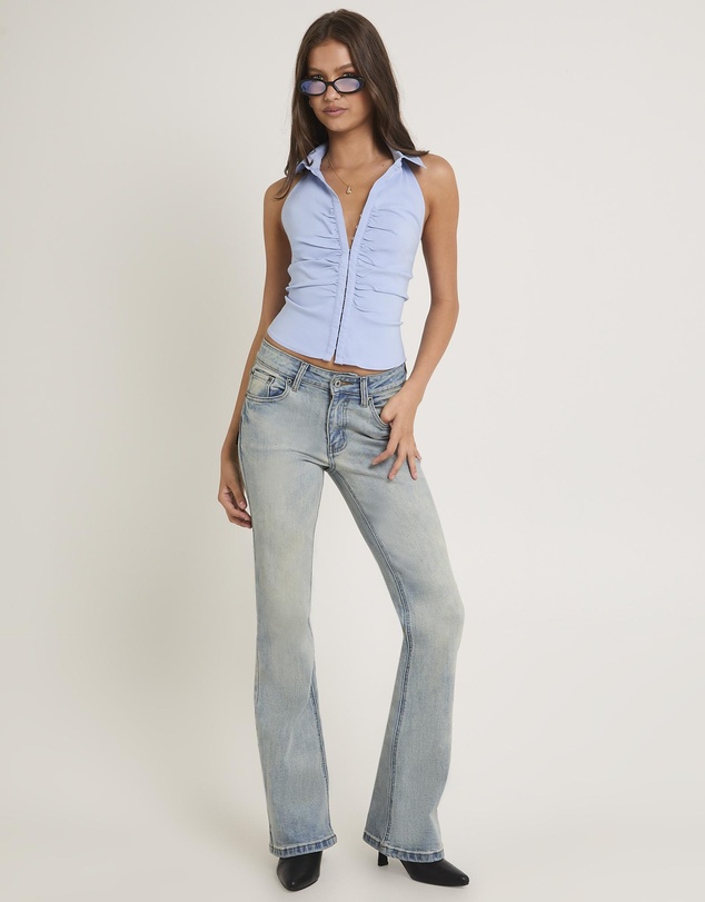 Insight - Rita Low Rise Flare Denim Jeans