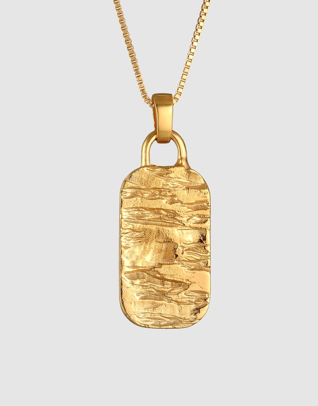 Kuzzoi - ICONIC EXCLUSIVE - Classic Box Chain Necklace in Gold-Plated 925 Sterling Silver