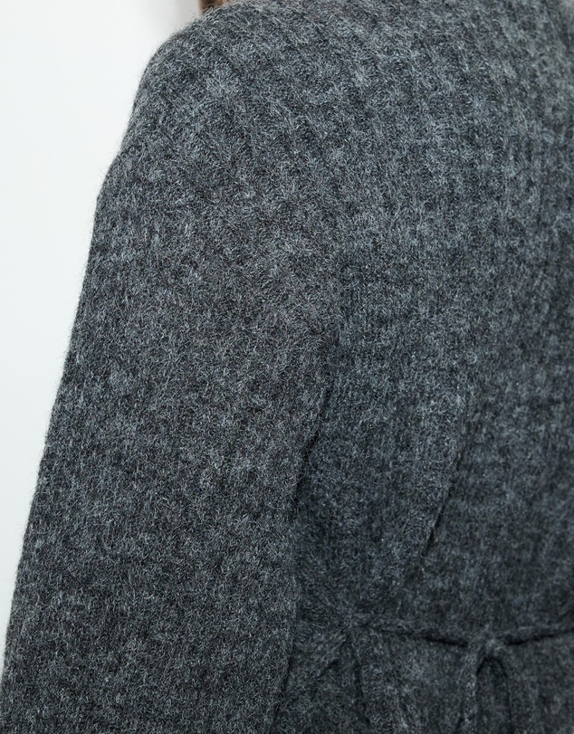 Dazie - Last Call Cinched Knit Cardigan
