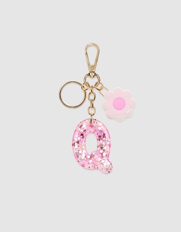Seed Heritage - Pink Stripe Initial Keyring