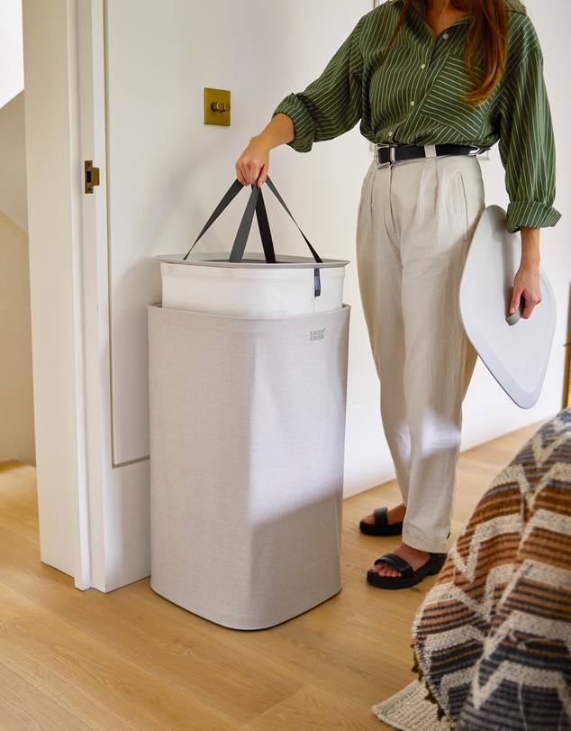 Joseph Joseph - Tota One 60L Laundry Basket (Ecru)