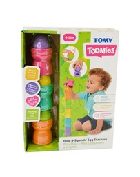 Toomies - Hide & Squeak Egg Stackers