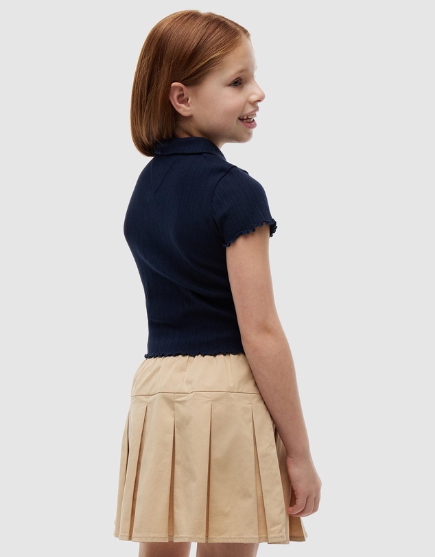 Tommy Hilfiger - Pointelle Top SS - Kids