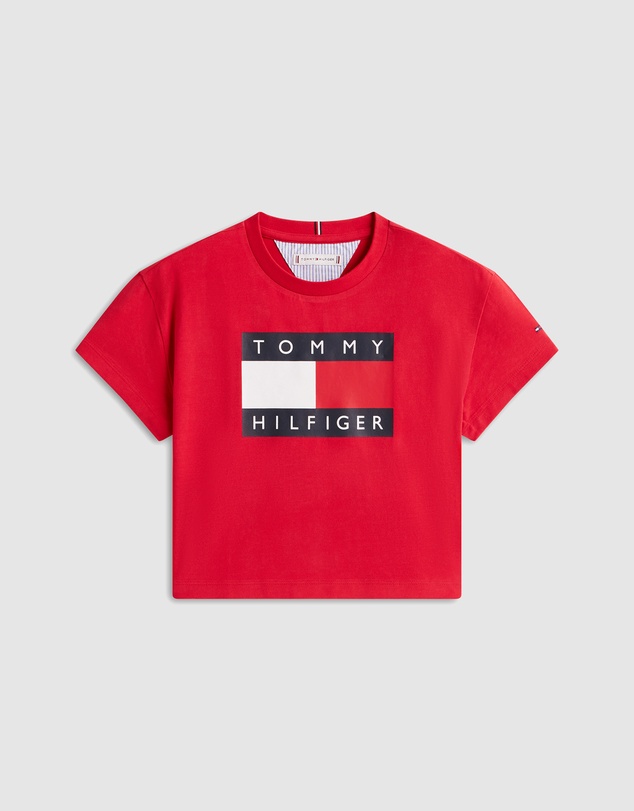 Tommy Hilfiger - Heritage Flag Relaxed T-Shirt - Teens
