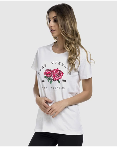 DVNT - Vintage Rose Tee
