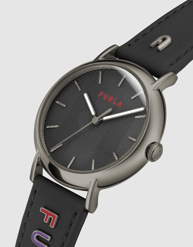 Furla - Heritage Furla Easy Shape Gunmetal