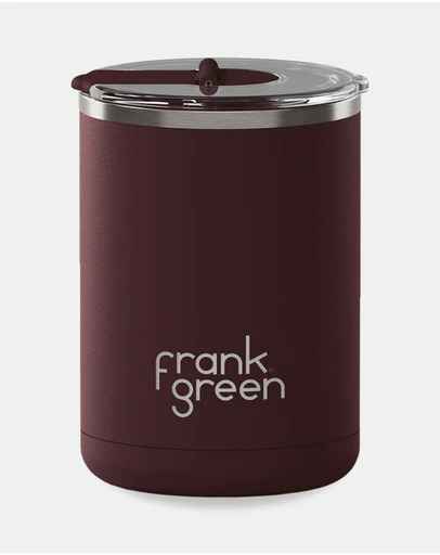 Frank Green - 12oz Ceramic Coffee Cup with Hinged Screw Lid