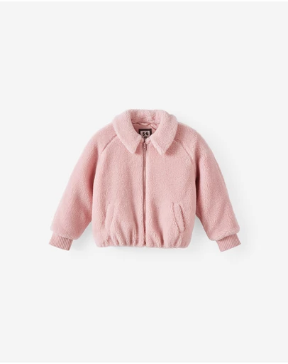 Cotton On Kids - Teddy Bomber Jacket