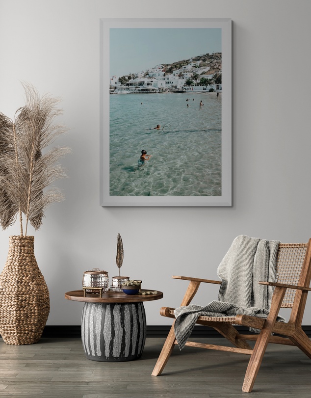 Amichi Co - Beside The Seaside Fine Art Print