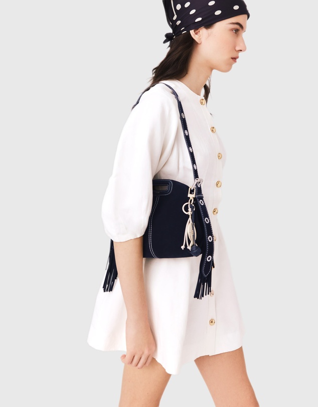 Maje - Missmminisuedestitch Handbag