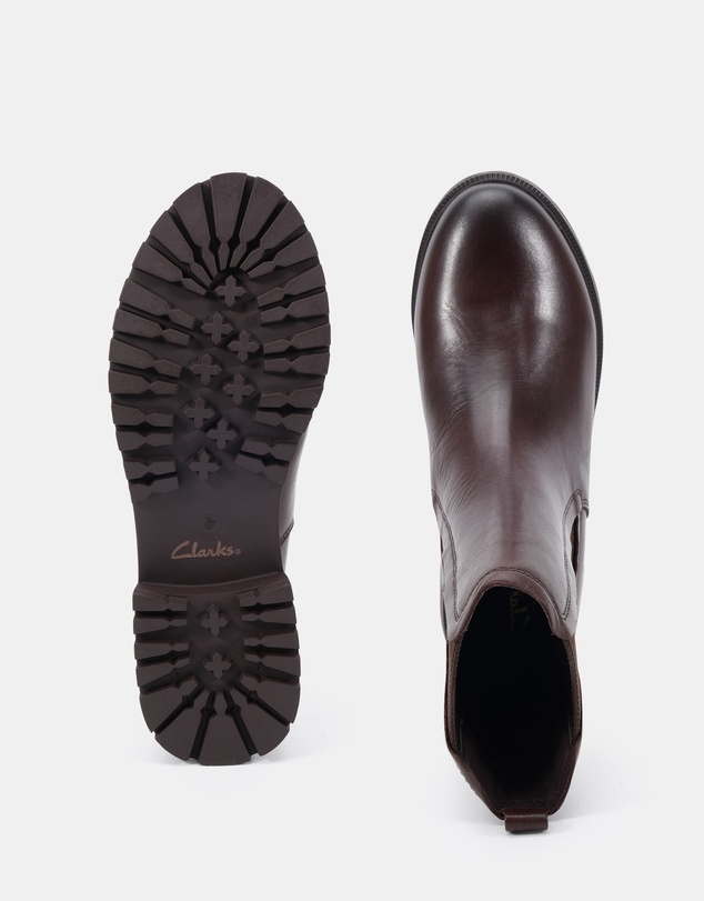 Clarks - Grit Dark Brown