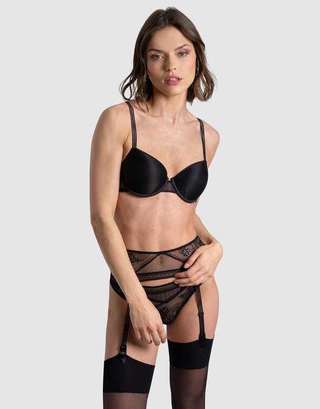 Passionata - Maddie Sheer Lace Suspender Belt