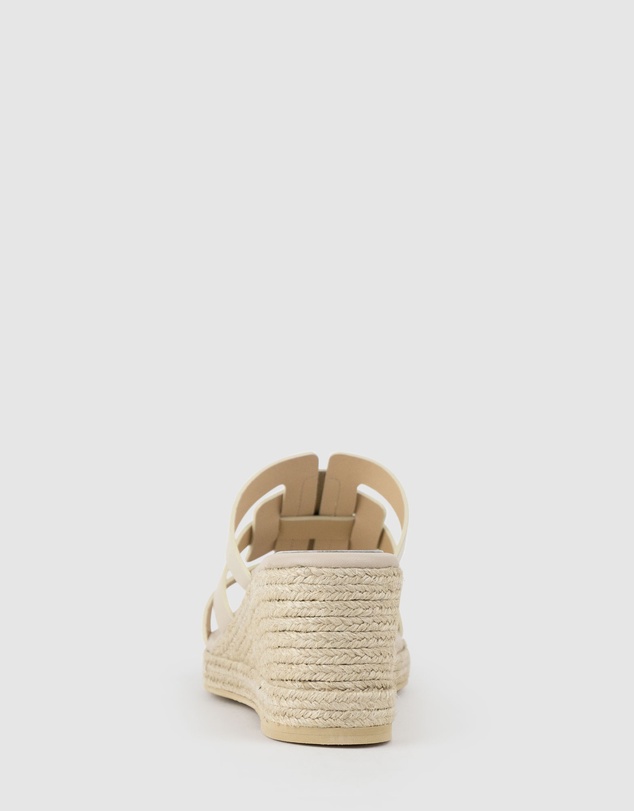 Edward Meller - MADERE Square Toe Slide Espadrille