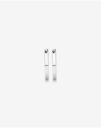 Michael Hill - 13.5mm Large Polished Huggie Earrings in Sterling Silver