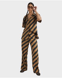RVCA - Womens Milspec Stripe Holiday Pants