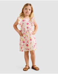 Forever New Girls - Hana Girls V-Neck Back Printed Dress