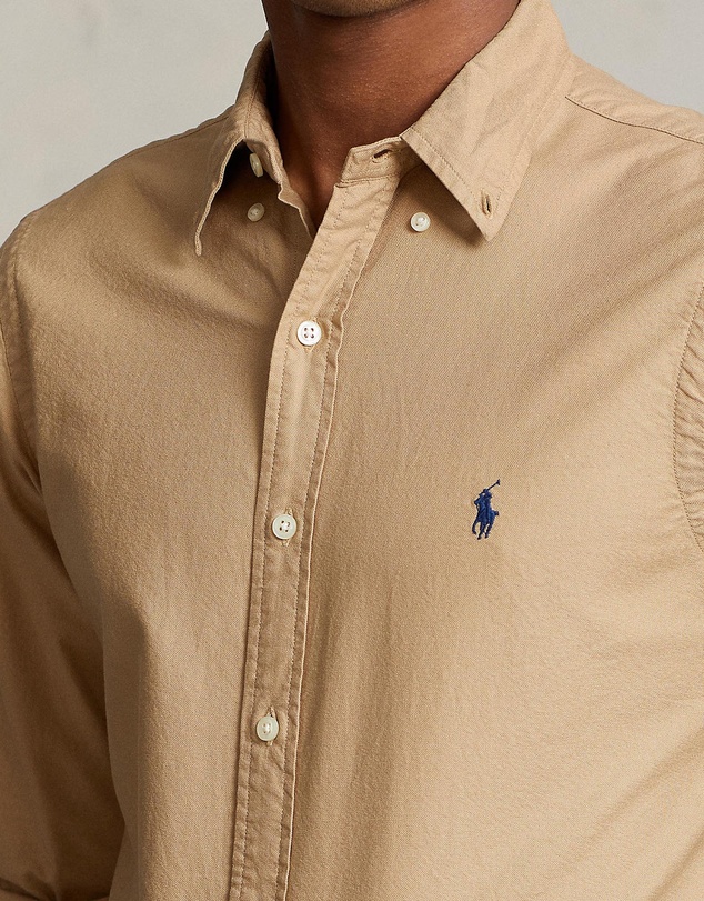 Polo Ralph Lauren - ICONIC EXCLUSIVE - Custom Fit Garment-Dyed Oxford Shirt