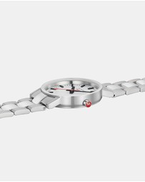 Mondaine - Mondaine Classic Silver Stainless Steel 30mm Watch