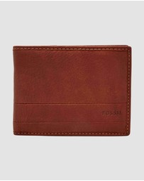 Fossil - Lufkin Brown Wallet
