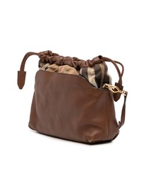 Pre-Loved by Azura Reborn - Pre-Loved House Check Canvas and Calfskin Little Crush Crossbody