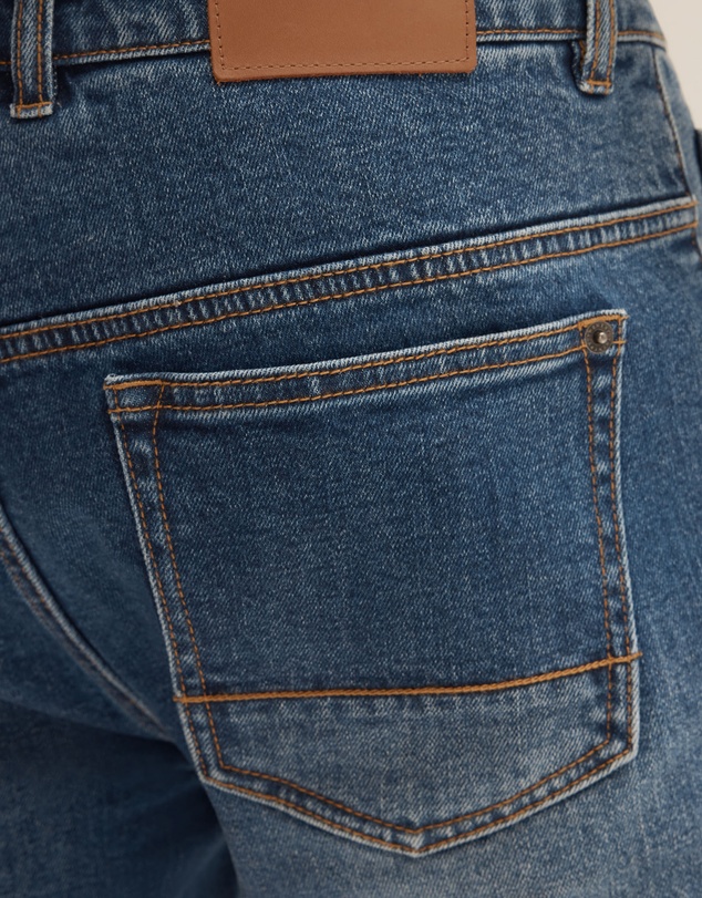 Trenery - Regular Light Wash Jean in Faded Blue